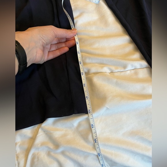 Diane von Furstenberg 'Lucy' Blouson
Jumpsuit Navy Blue Size 4, Wide Leg Flowy - Picture 16 of 17